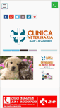 Mobile Screenshot of clinicaveterinariasanlicandro.it